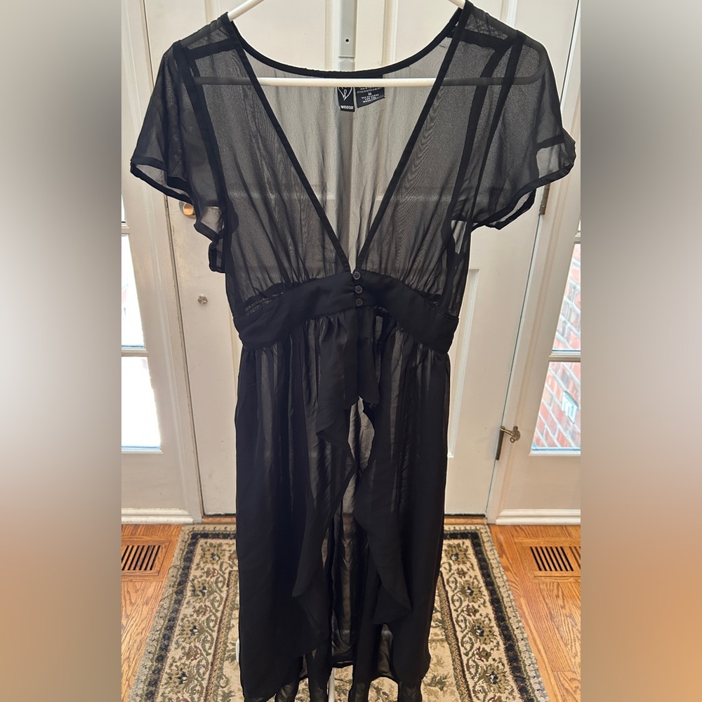 Black Sheer Cover